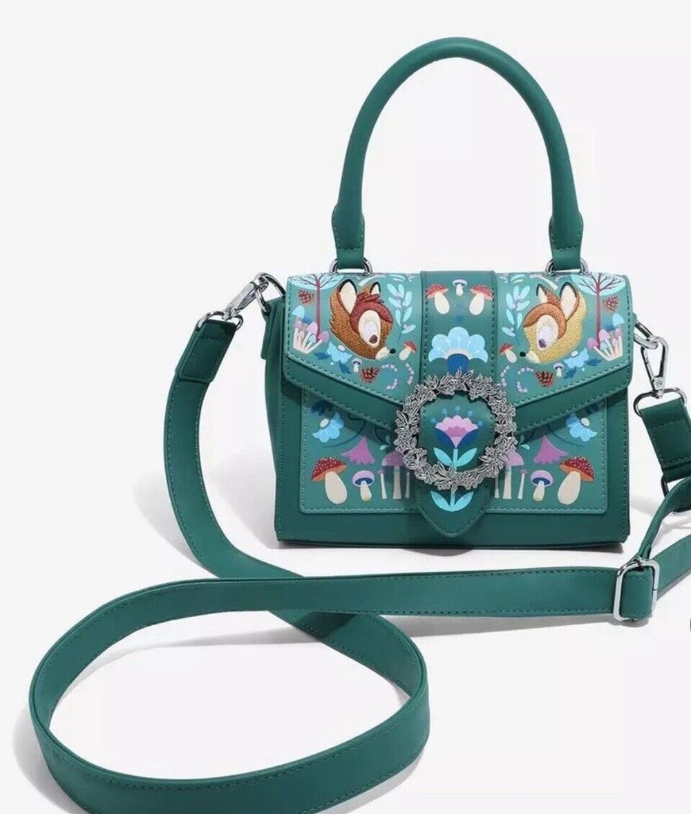 LOUNGEFLY DISNEY BAMBI WINTER FOLK CROSSBODY BAG NWT 2023